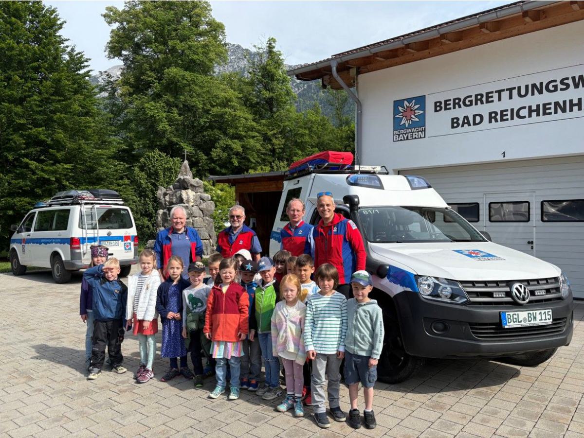 Kita-Besuch Bergwacht